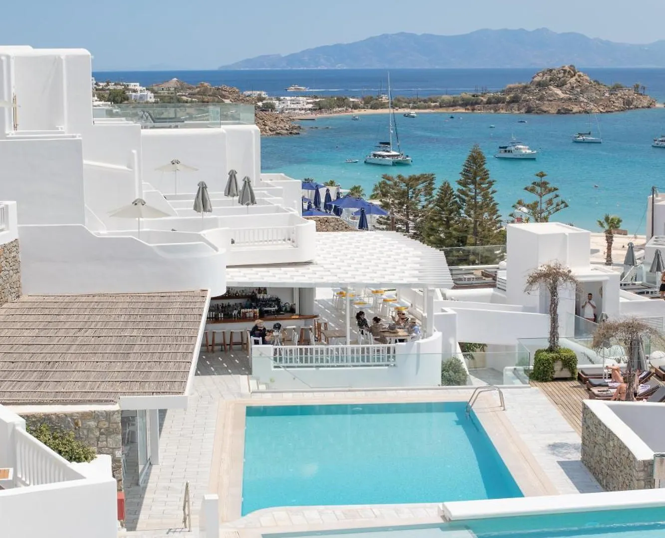 ****  The George Hotel Mykonos Platys Gialos  Řecko